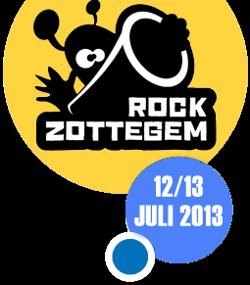 Logo Rock Zottegem festival July 12, 2013